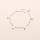 Little Heart Bells Anklet